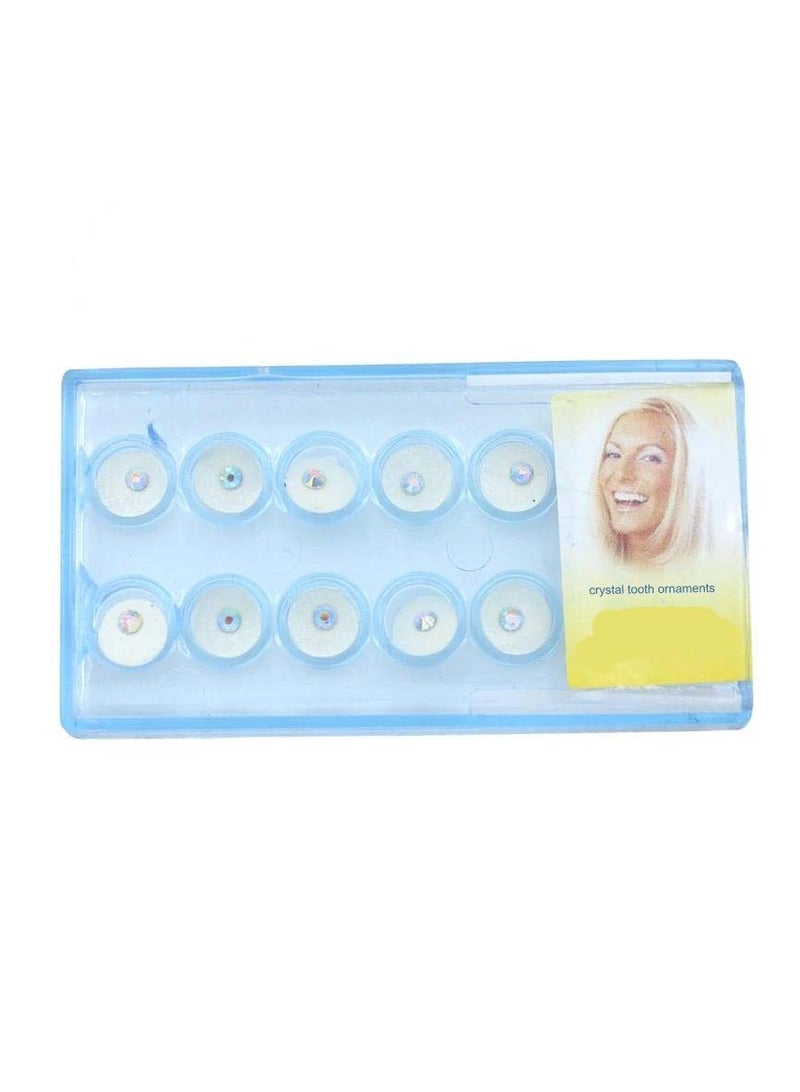 10-Piece Teeth Decoration Crystal Gems - Image 1