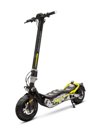 Ducati Scrambler E-scooter Cross E Sport with Turn Signals, Stylish Design with Powerful 500W Brushless Motor, Max Range 40Km, 6.5” Fat Anti Puncture Tubeless Tires large 3.5” LCD display-Grey - pzsku/Z58A4FD8BE080C3320F96Z/45/_/1678255103/d655c0bf-5d37-4797-989b-7d07f9a7428f