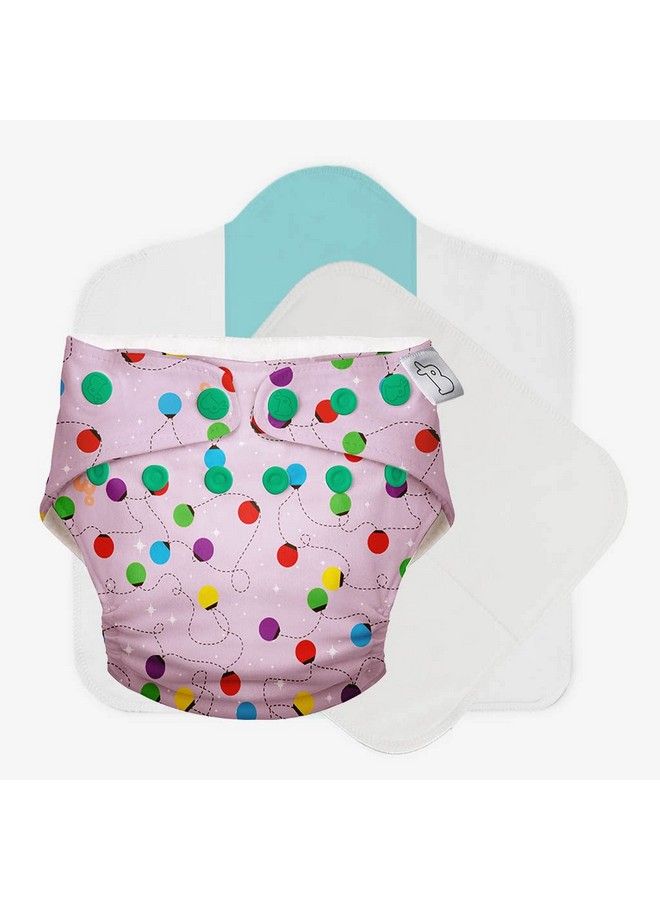 Superbottoms Cloth Diapers For Babies Starter Pack With 2 Freesize Uno New Version ; Reusable Cloth Diapers For Babies From 3M To 3Y With 3 Reusable Diaper Liners 2 Inserts And 2 Booster - Image 3