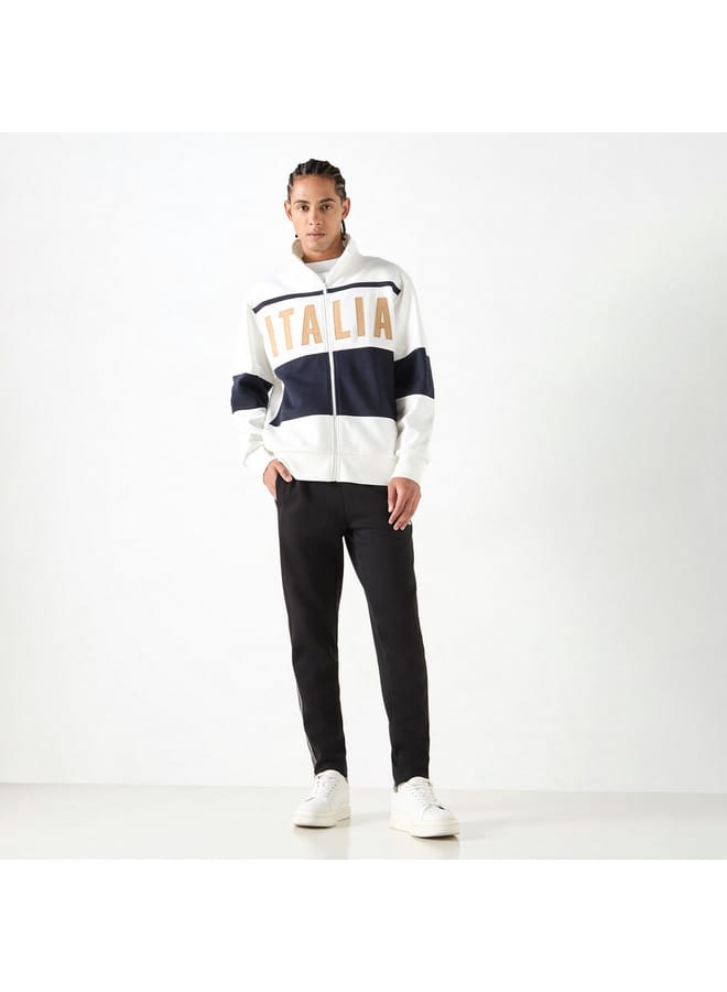 Kappa Kappa Colourblock Zip Through Jacket with Long Sleeves  - Image 2