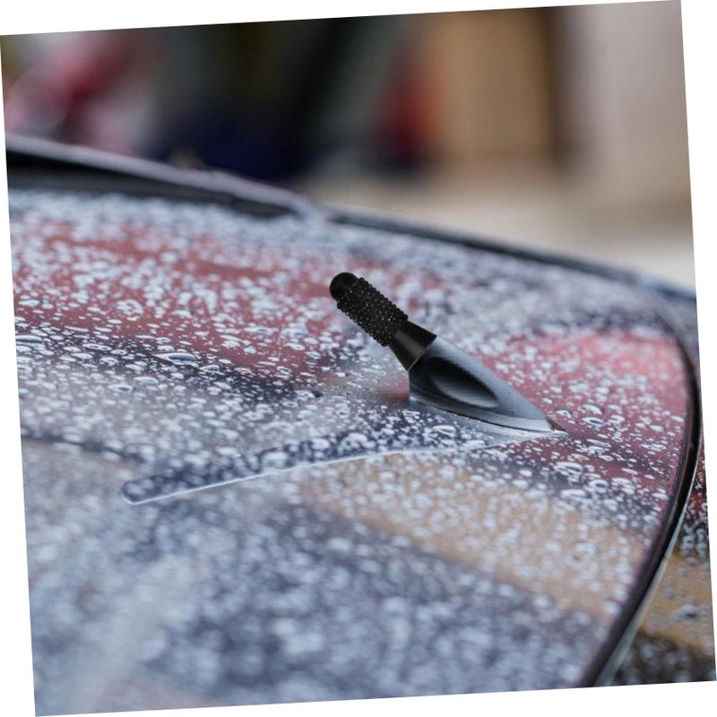 Rhinstone Car Short Antenna Replacement Black Modern Accessory Quick Install - Image 5