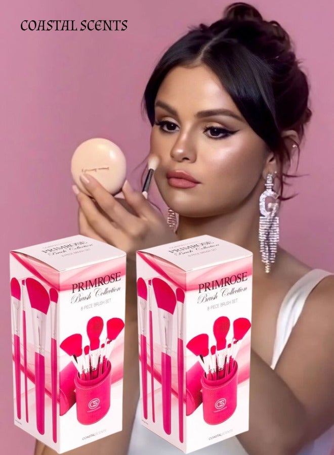 COASTAL SCENTS 2 Pieces Primrose Brush Collection - Image 1