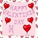 Tagberoy Pink Happy Valentines Day Balloons 16 Inch Valentines Decorations Balloons Red Heart Balloon for Valentine Day Decorations for Party Hotel Room Office Classroom - Image 4