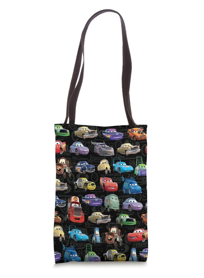 Pixar Disney PIXAR Cars Characters All-Over Print Tote Bag - Image 1