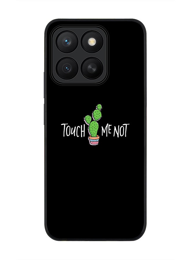 Stylizedd For Honor X8c Case,Slim fit Camera Protection, Shockproof Thin Phone cover  - Touch me not