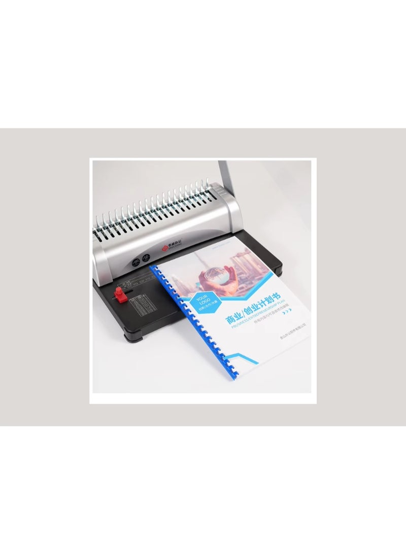Kalon 16MM Plastic Spiral Binding Ring White 21 holes For A4 Book and Notebook,Paper Office & School Pack Of 100Pcs  - Image 3