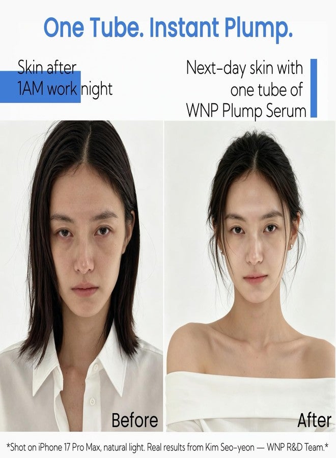 WNP Plump PDRN 8D 3% Hyaluronic Acid Serum Tubes, Salmon DNA Brightening Radiant, Anti Aging Moisturizing Hydrating microneedling, Repair Firming Lines Wrinkle Sensitive Dry Skin, 30 Vials, 1.22 fl oz - Image 4