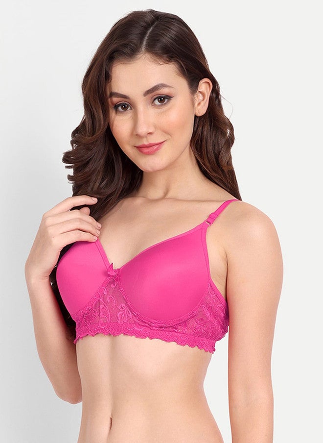 FIMS حزمة FIMS من 2 حمالة صدر خفيفة مبطنة سريعة الجفاف بتصميم دانتيل - Image 4