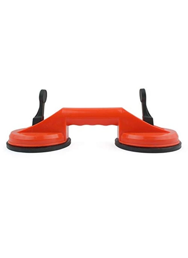 MAFRA Glass Double Suction Cup Vacuum Window Lifter, Dent Puller With Handles, For Glass/Tiles/Mirror/Granite Lifting, Handle Locking  - Image 4
