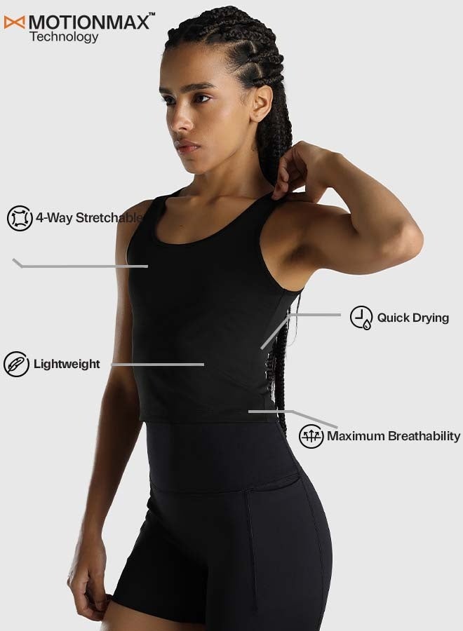 ماسلميند بلوزة نسائية بدون أكمام - Image 3