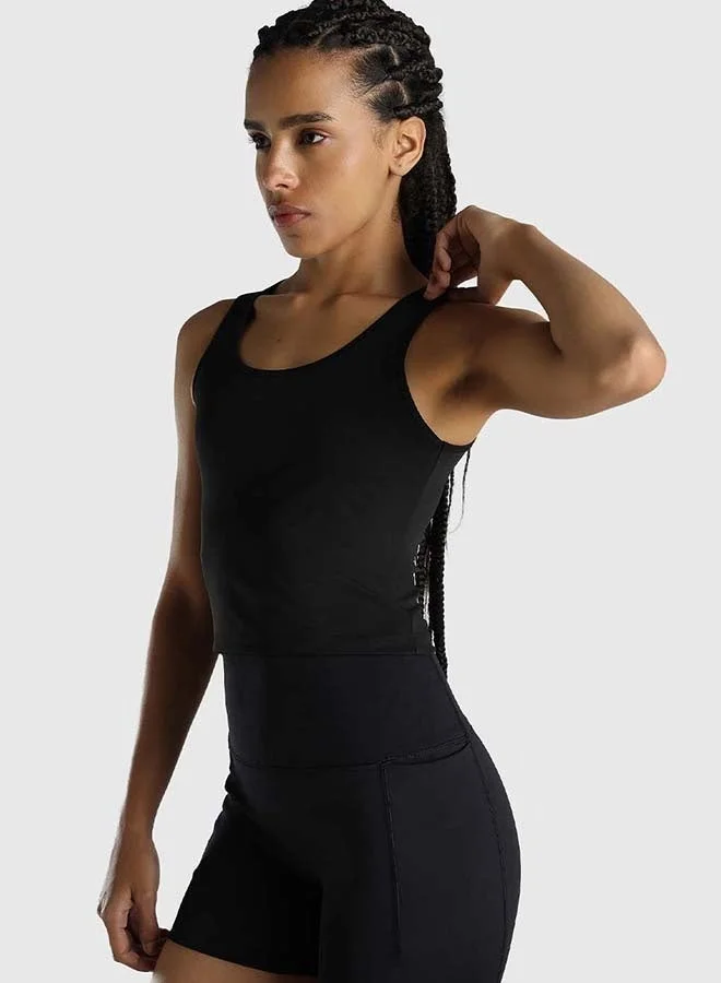 Musclemind black Women's Tank Top for Women | Best Price UAE