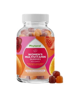 Phytoral Womens Multivitamin Gummy Vitamins for Adults - Natural Multivitamin for Women Gummies and Natural Immune System Booster - Womens Multivitamin Gummies for Adults Complete Multivitamin with Zinc  - Image 1