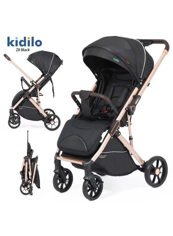 kidilo Single Baby With Flip Arm -Z8 BLACK