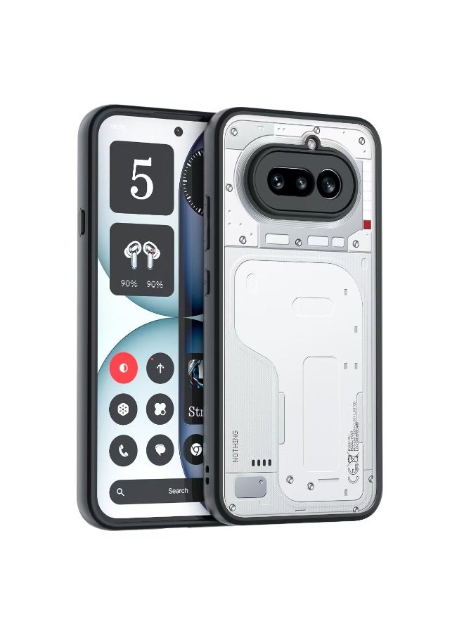حافظة لهاتف Nothing 4A بظهر صلب من PC وحواف TPU - Image 1