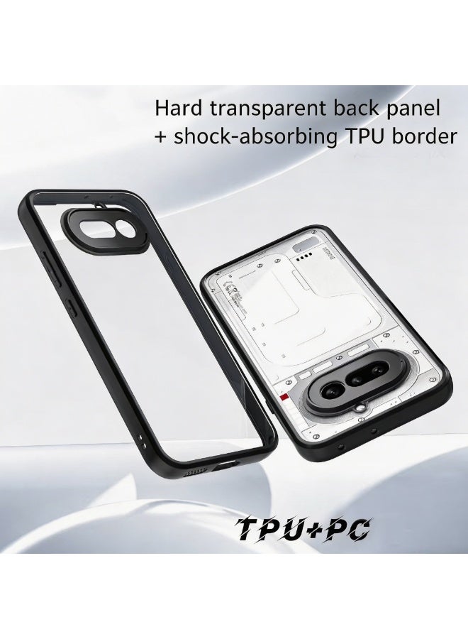 حافظة لهاتف Nothing 4A بظهر صلب من PC وحواف TPU - Image 3