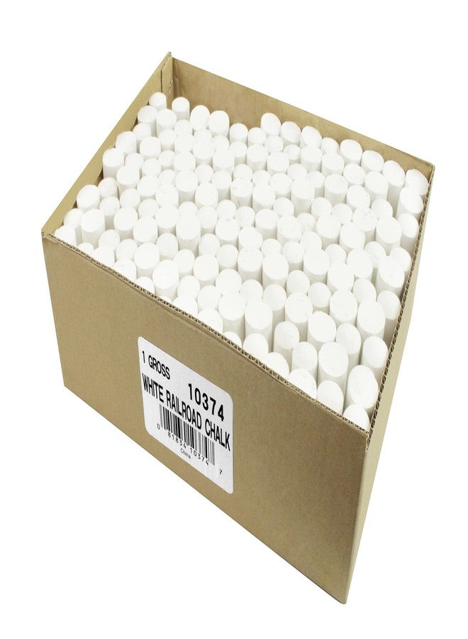 CH Hanson 10374 White Railroad Chalk - 144/BX - Image 2