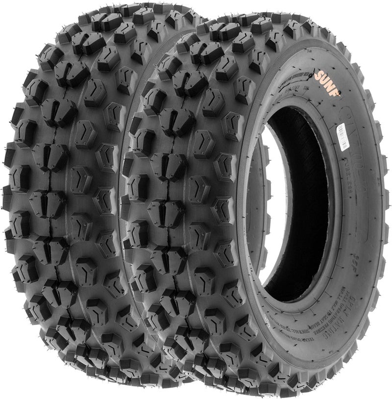SUNF A017 22x7-10 ATV/UTV XC-Sport Tires, 6-PR (Set Pair of 2) - Image 1