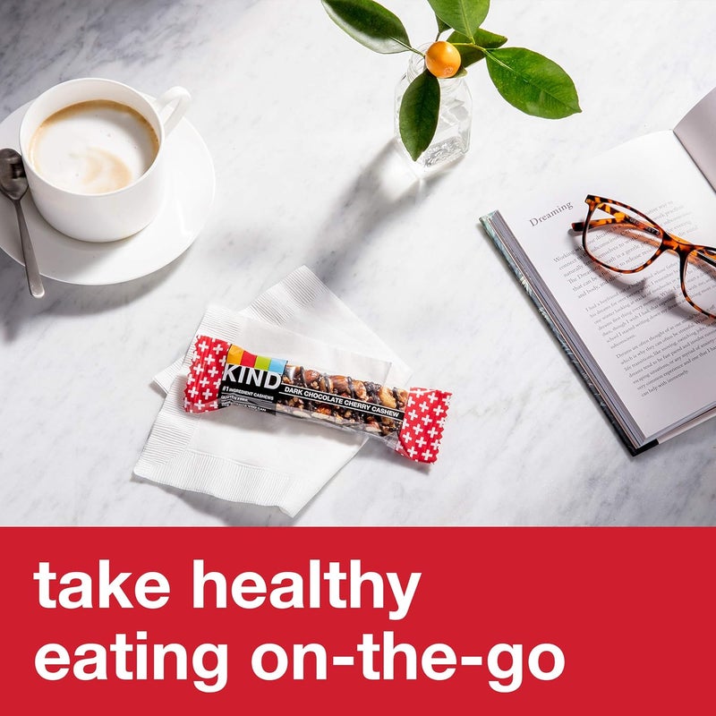 KIND Dark Chocolate Cherry Cashew Bar - 1.4oz (Pack of 12) - Image 3