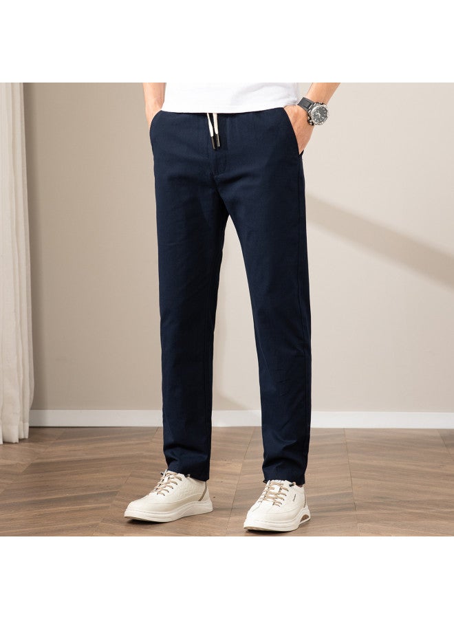 Fapai Easy-care Business Casual Straight-leg Trousers Men's Casual Pants - Image 3