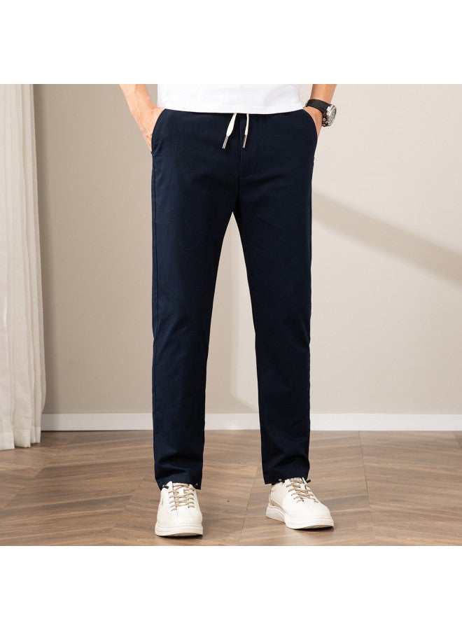Fapai Easy-care Business Casual Straight-leg Trousers Men's Casual Pants - Image 4