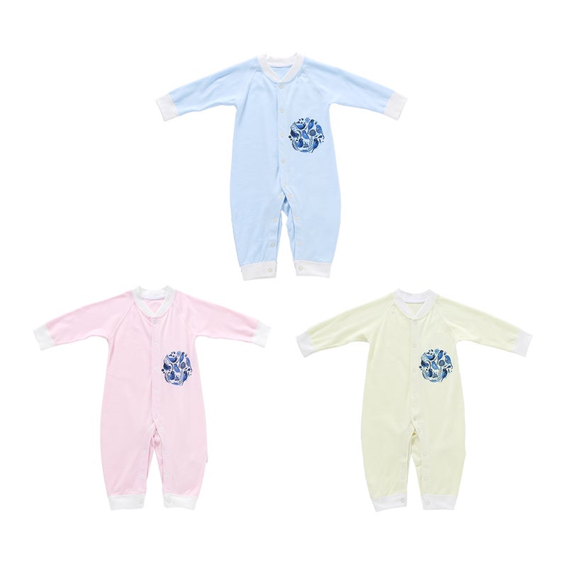 Baby Romper Unisex 100% Cotton Babysuit Baby Clothes Playsuit Long Sleeve Bird Print Spring Summer Autumn For Newborn Infant Baby Girl  Boy Yellow 9-12M - Image 5