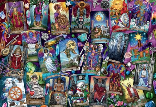 Buffalo Games Luminous Tarot Brigid Ashwood Art Photo Collection 2000 Piece Jigsaw Puzzle Colorful Puzzle for Adults PrecisionCut Pieces Beautiful Artwork - Image 1