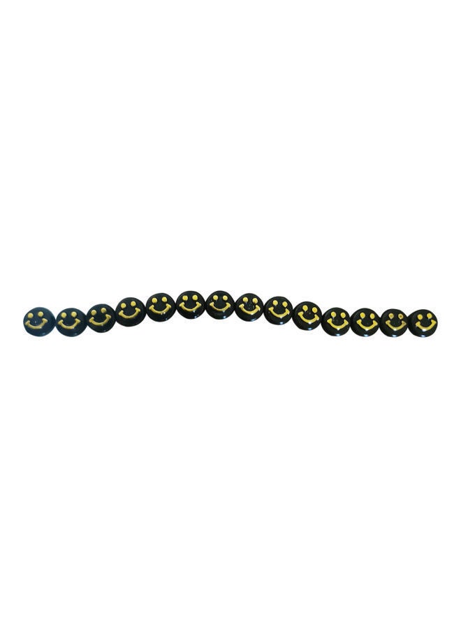 NIBEMINENT 200-Piece Craft Making Smiley Face Beads 0.10x0.6cm - Image 4