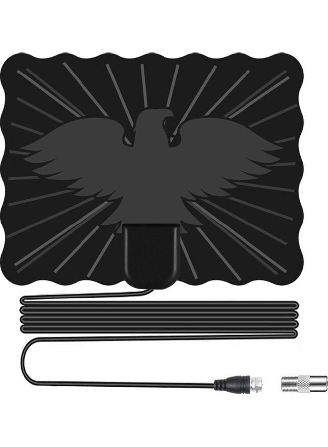 NIBEMINENT High Gain Digital TV Antenna V9073-V Black  - Image 1