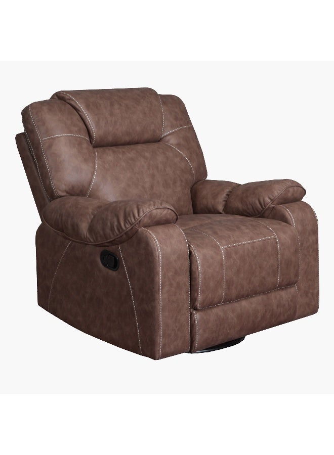 Home Box Gabon NXT Armchair Fabric Recliner Sofa with Swivel and Rocking - Image 2