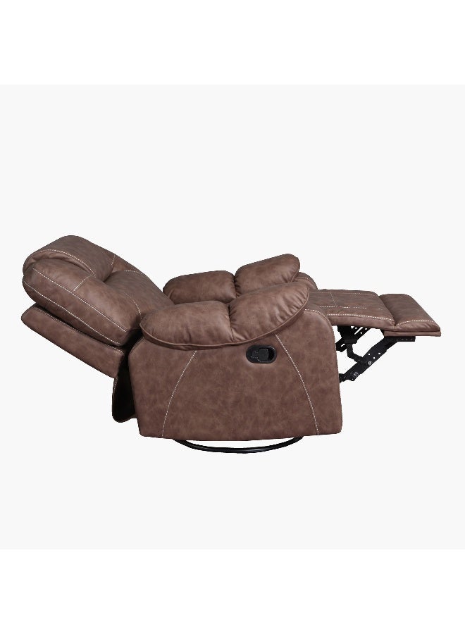 Home Box Gabon NXT Armchair Fabric Recliner Sofa with Swivel and Rocking - Image 5