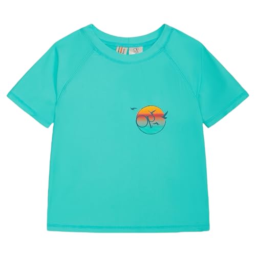 Ocean Pacific Boys' Rashguard and Trunks Swimsuit Set, Ombre, 14-16 - Image 2