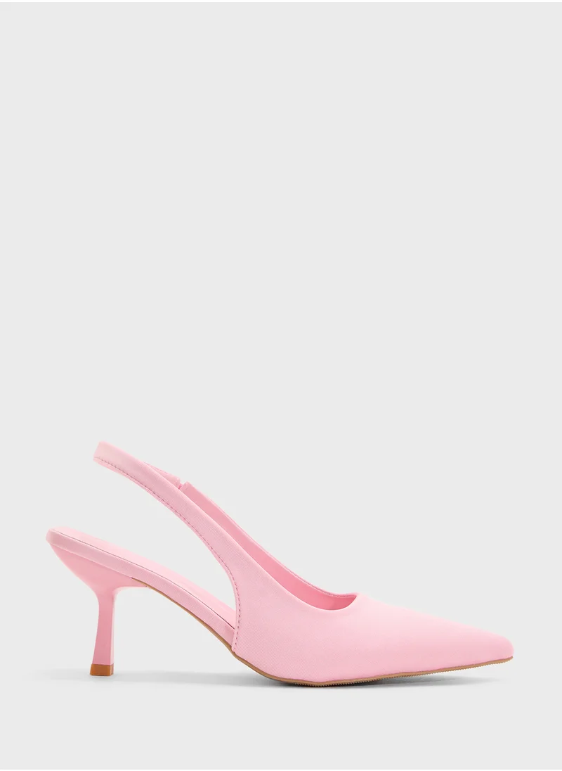 Ginger Ladies Classic Heeled Pump