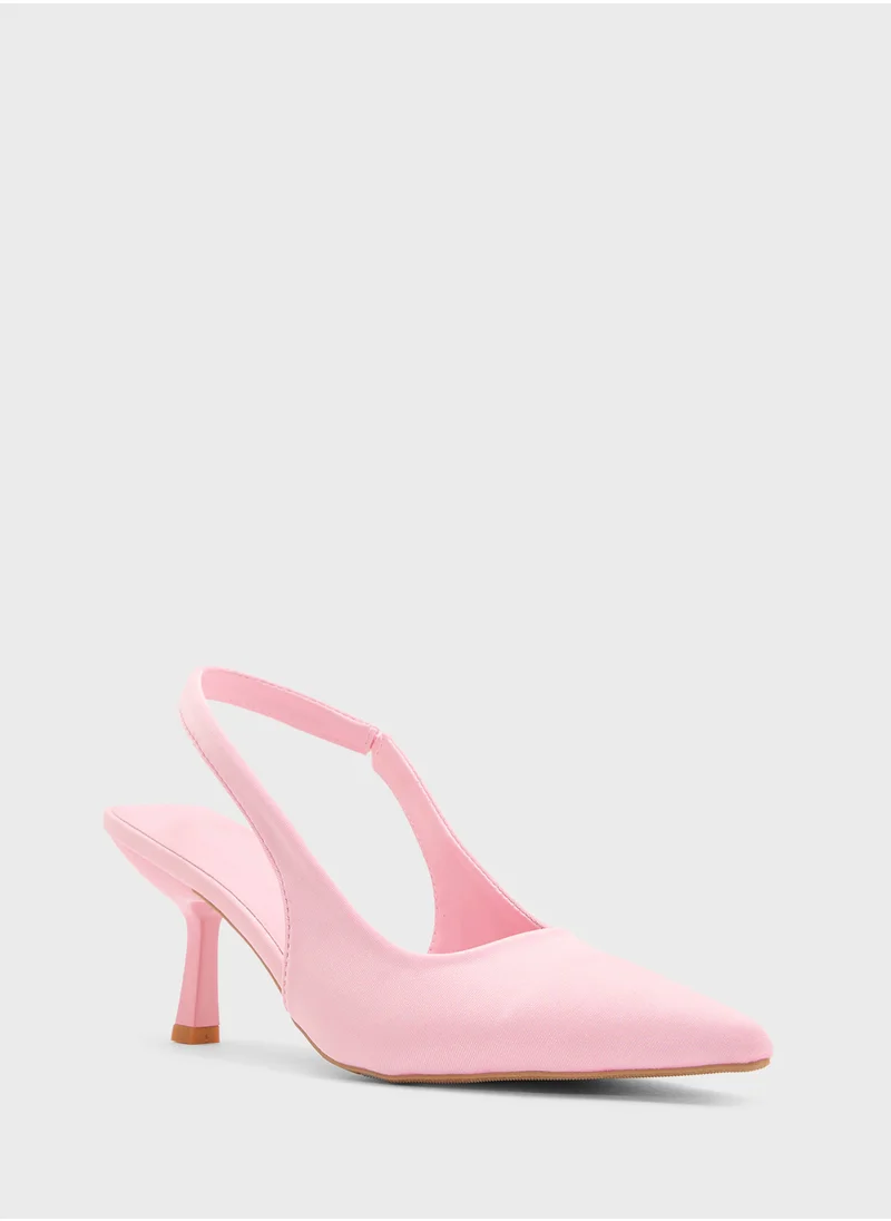 Ginger Ladies Classic Heeled Pump