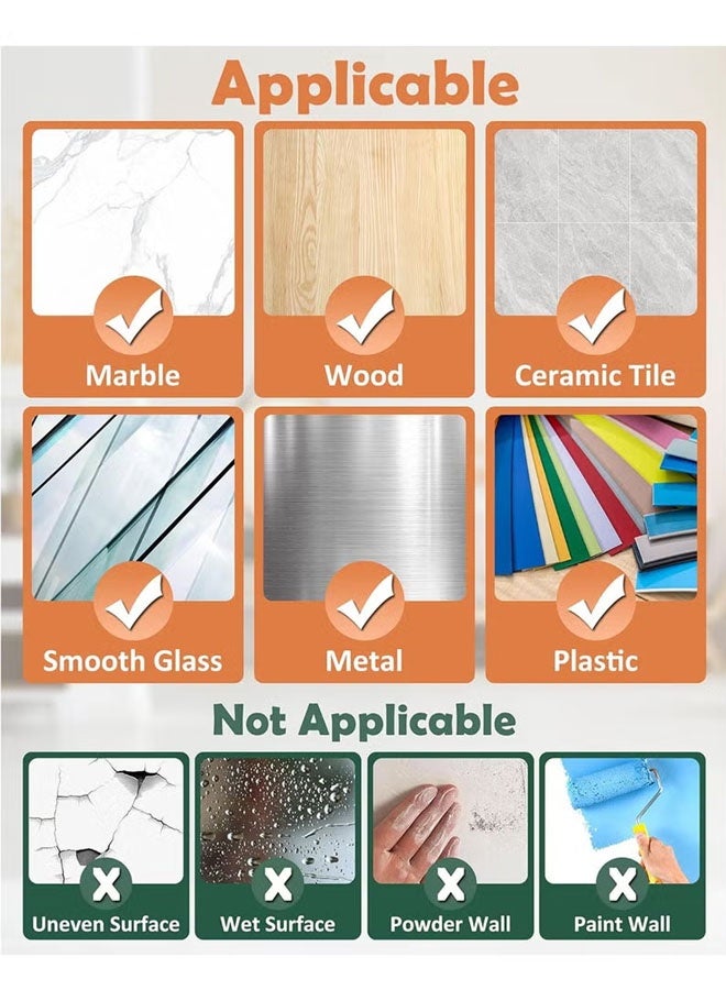 شريط حماية حافة الزاوية، حماية زوايا حافة الطاولة بطول 2 متر، واقيات ناعمة للحواف بتصميم مجوف لامتصاص الصدمات للزوايا الحادة للخزائن والطاولات والأدراج - Image 4