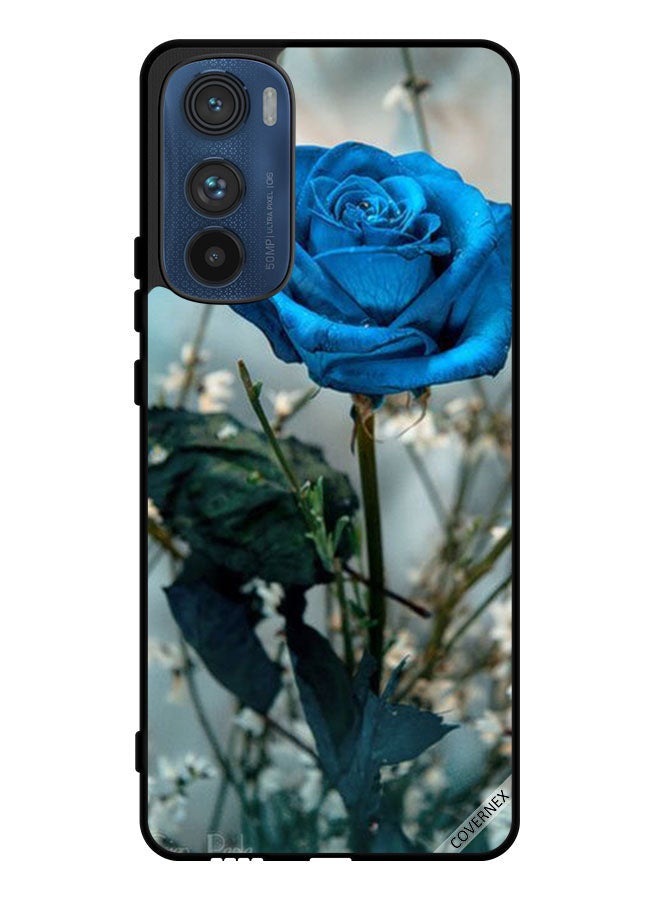 Covernex Protective Case Cover For Motorola Edge 30 Blue Rose - Image 1