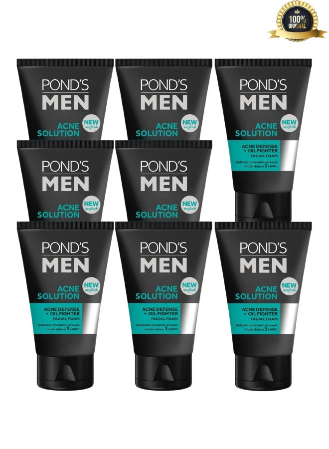 بوندز 8 قطع رغوة الوجه لعلاج حب الشباب ومقاومة الزيوت - Image 1