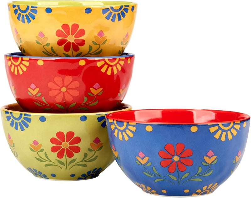 Certified International Certified International Spice Love 525 Ice CreamDessert BowlsSet of 4  - Image 1
