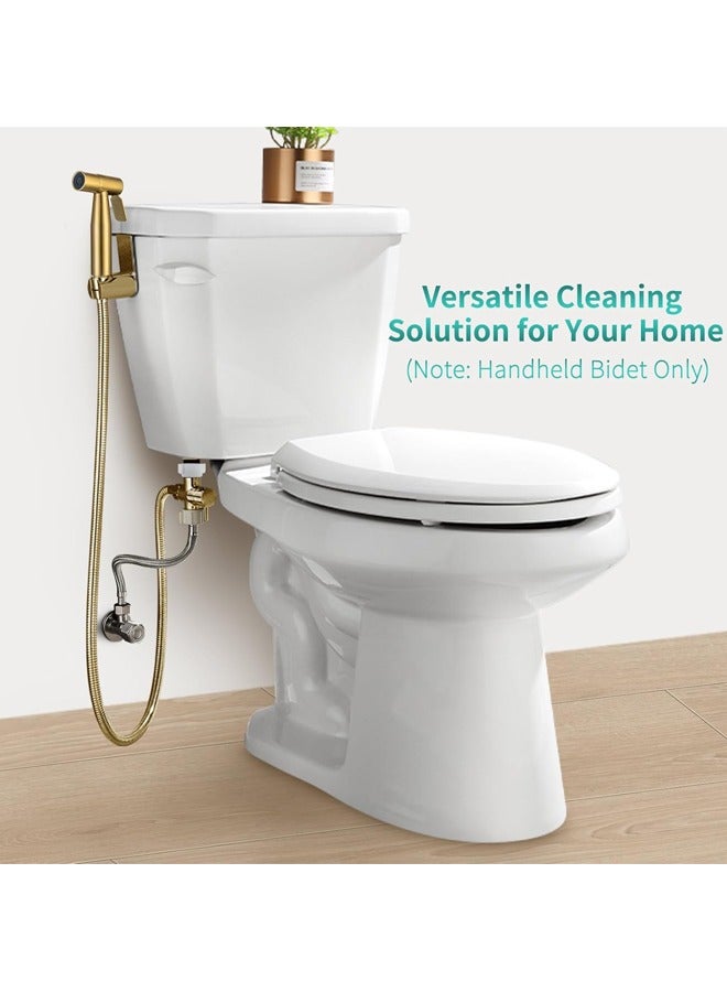 Rocket Flyer 2 Pieces Bidet Toilet Sprayer Head Stainless Steel Handheld Bidet Sprayer for Personal Hygiene - Image 2