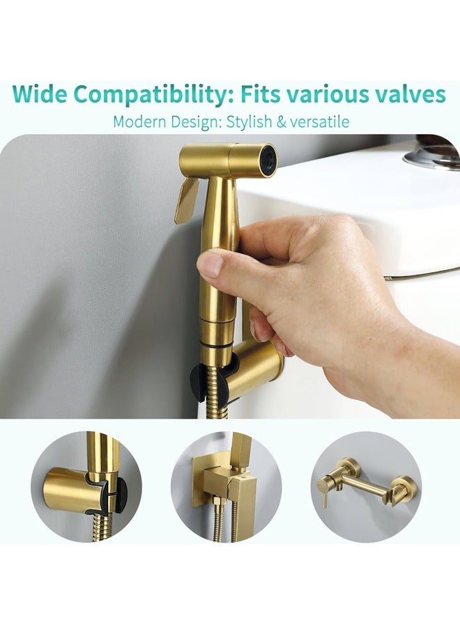 Rocket Flyer 2 Pieces Bidet Toilet Sprayer Head Stainless Steel Handheld Bidet Sprayer for Personal Hygiene - Image 4