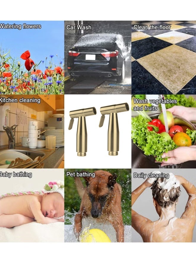 Rocket Flyer 2 Pieces Bidet Toilet Sprayer Head Stainless Steel Handheld Bidet Sprayer for Personal Hygiene - Image 5