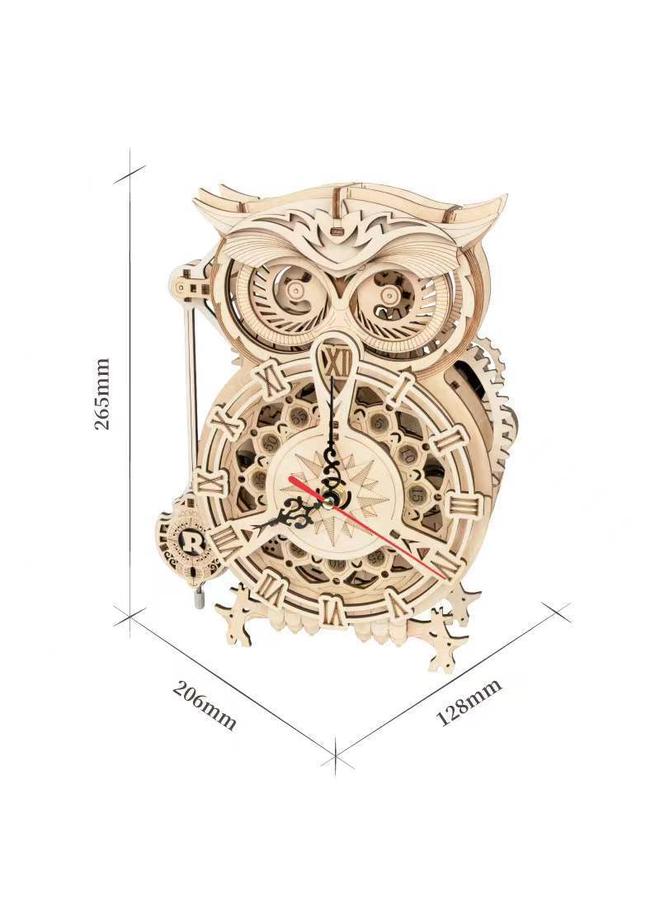 Bluejw Ruostate Ruoke Mechanical Transmission Model Wooden Hand-assembled Three-dimensional Puzzle Toy Ornaments Creative Gift - Image 1