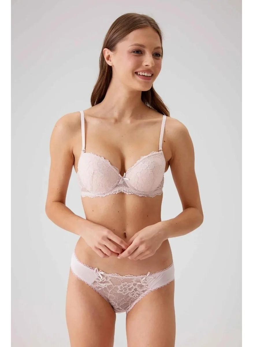 pierre cardin Underwire Support Push Up Bra Set