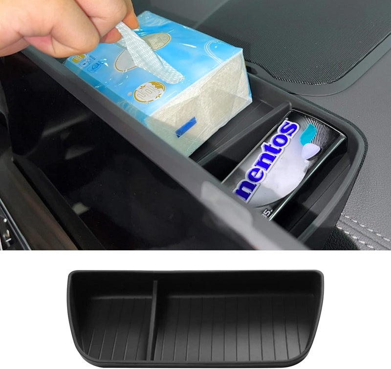 Jaronx Center Console Organizer for BMW X3/X4 (2022-2023) with 12.3" Screen - Silicone Hidden Storage Tray - Image 1