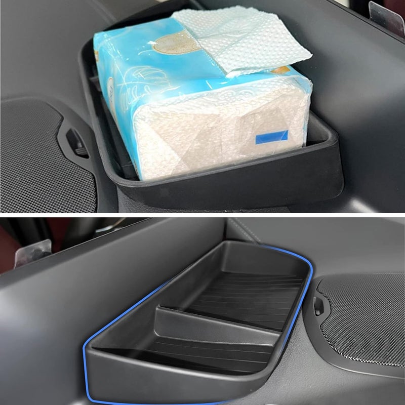 Jaronx Center Console Organizer for BMW X3/X4 (2022-2023) with 12.3" Screen - Silicone Hidden Storage Tray - Image 5