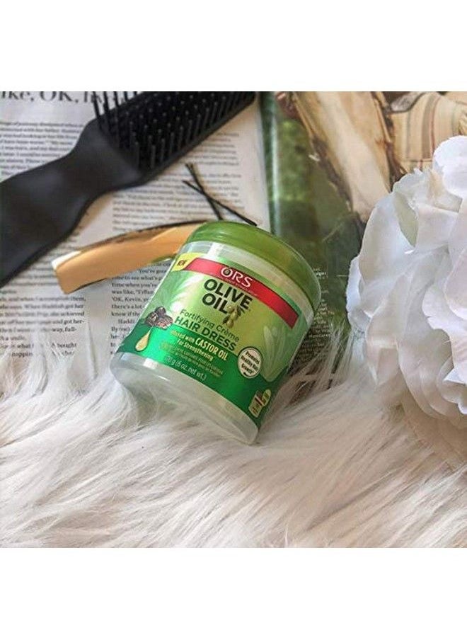 ORS Olive Oil - Fortifying Creme Hair Dress 6 Ounce (Pack Of 2) - Image 1