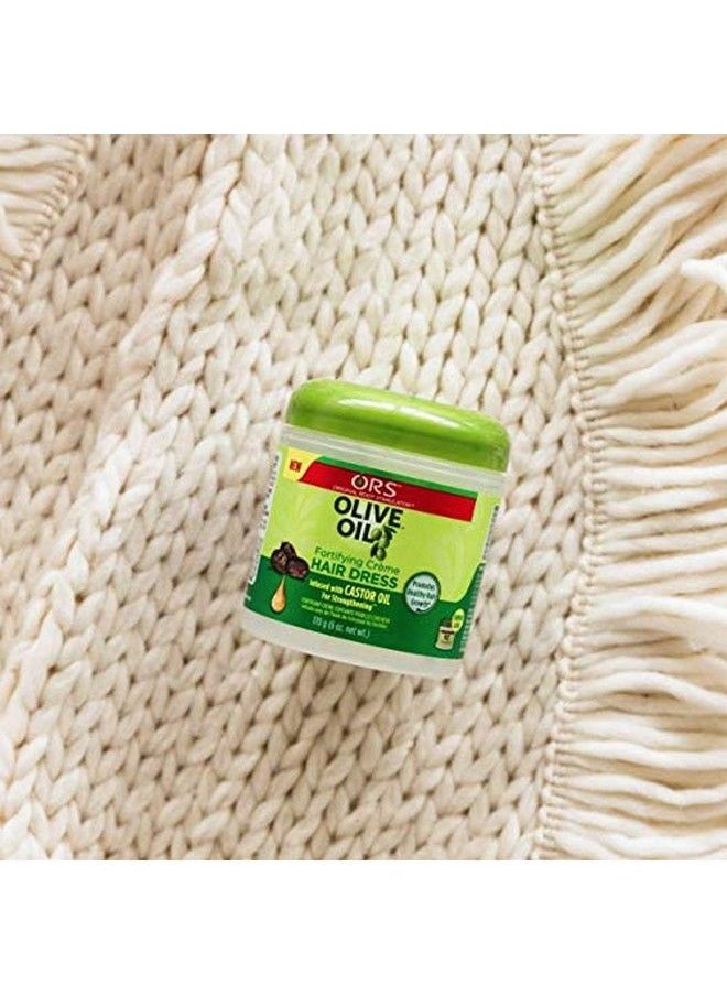 ORS Olive Oil - Fortifying Creme Hair Dress 6 Ounce (Pack Of 2) - Image 1