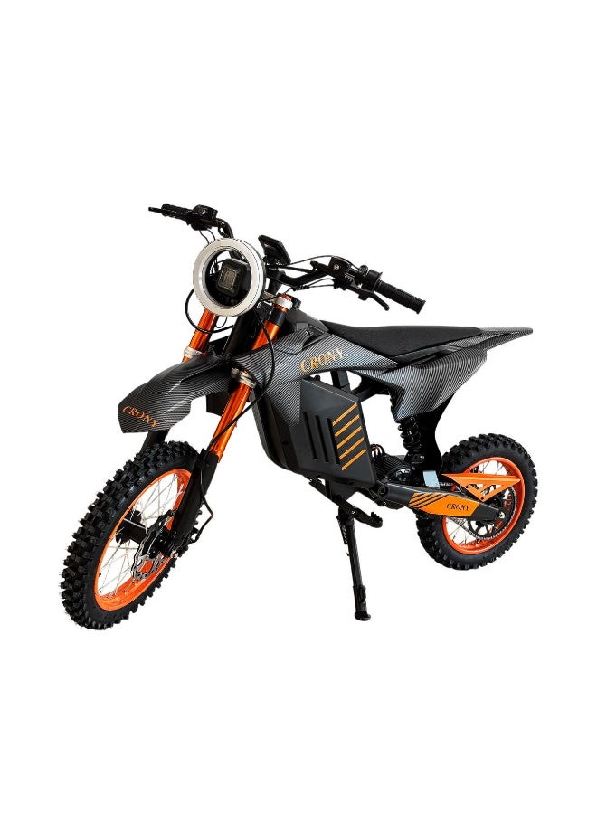 CRONY-02 سكوتر كهربائي مع تعليق مزدوج وإطار ألمنيوم سكوتر كهربائي للبالغين دراجة كهربائية على الطرق الوعرة - Image 1