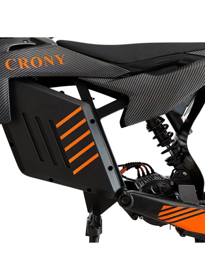 CRONY-02 سكوتر كهربائي مع تعليق مزدوج وإطار ألمنيوم سكوتر كهربائي للبالغين دراجة كهربائية على الطرق الوعرة - Image 5