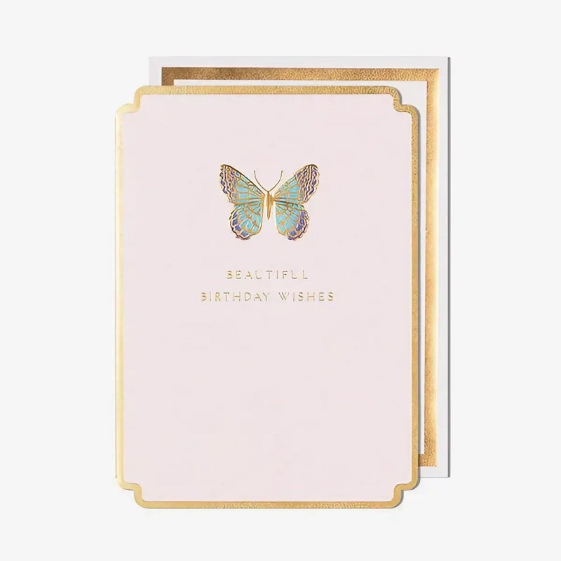 Pigment بطاقة تهنئة فراشة بيغمنت فوكس وباتلر بأماني جميلة (13 × 17.6 سم) - Image 1
