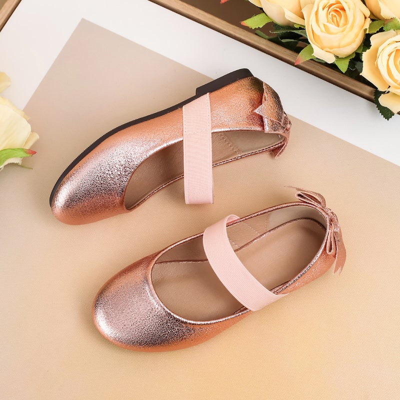 Girls' Princess Shoes, New Performance Shoes, Dress Leather Shoes, Big Children'S Single Shoes, Bow-Knot Soft-Soled Children'S Shoes - Image 4